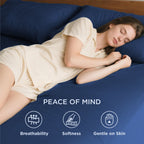 2000TC Hotel Quality Fitted Sheets - 2 Piece Fitted Sheets  -Breathable Bedding - Wrinkle, Fade, Stain Resistant- 16inch/40cm Deep Pocket Fitted Bed Sheets-Wrinkle and Fade Resistant,(Royal blue,Single)