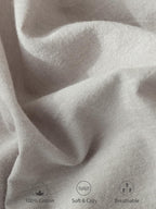 100% Cotton Fitted Sheet - Super Soft 40cm Deep Pocket Bottom Sheets - White Elastic Sheet（Super King,Grey)