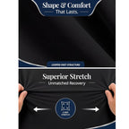 Hotel Quality Fitted Sheet - 1 Piece Fitted Sheet  -Breathable Bedding - Wrinkle, Fade, Stain Resistant- 16inch/40cm Deep Pocket Fitted Bed Sheet-Wrinkle and Fade Resistant,(Black,Double)