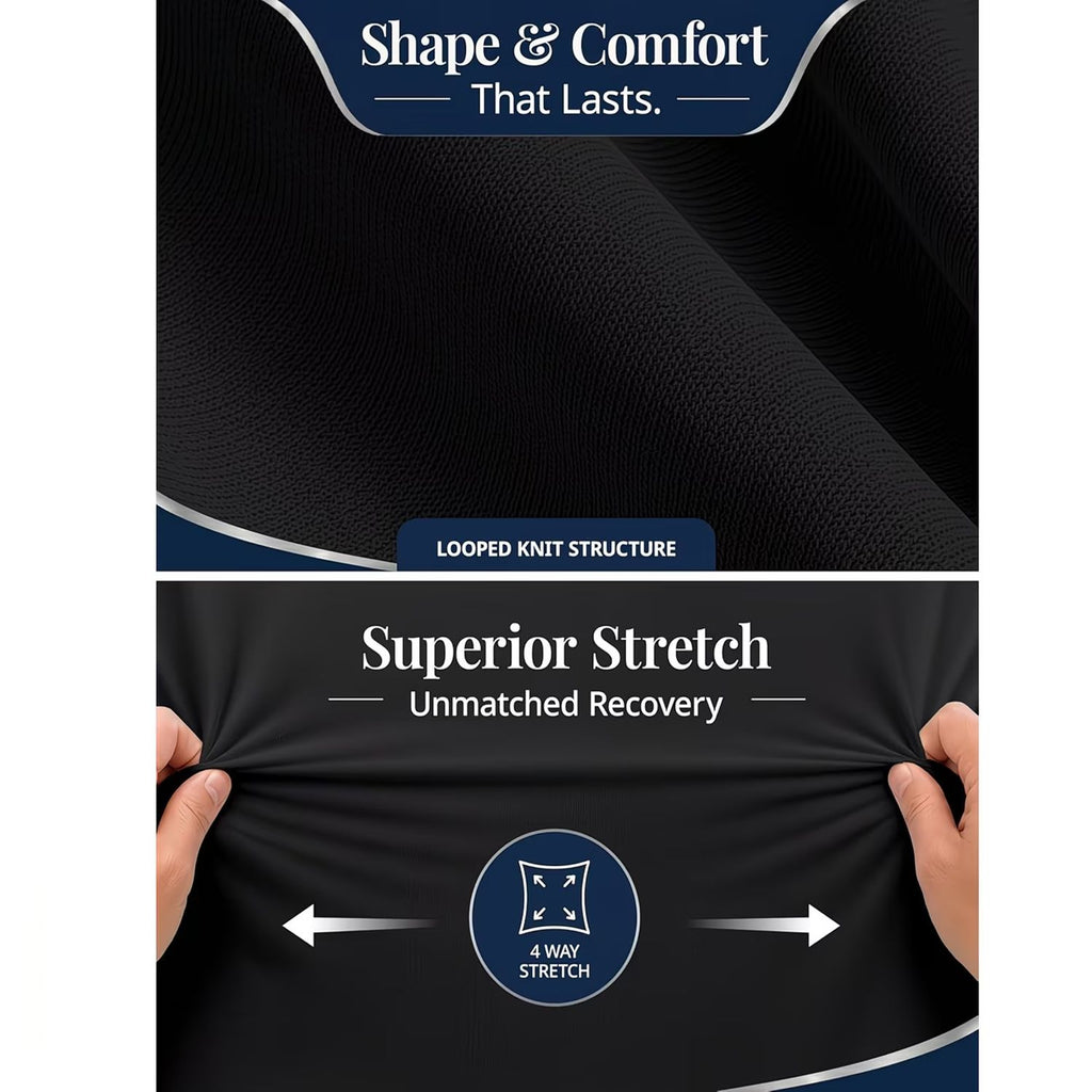 Hotel Quality Fitted Sheet - 1 Piece Fitted Sheet  -Breathable Bedding - Wrinkle, Fade, Stain Resistant- 16inch/40cm Deep Pocket Fitted Bed Sheet-Wrinkle and Fade Resistant,(Black,King Single)