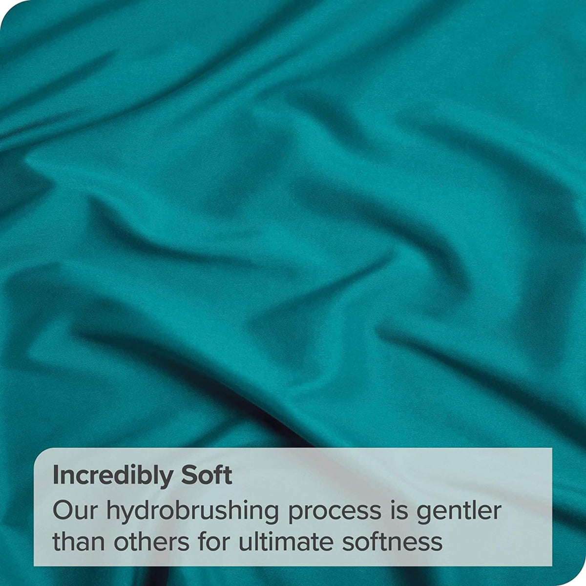 3 Piece Fitted Sheet Set- Fitted Sheet & Pillowcases -Breathable Bedding - Wrinkle, Fade, Stain Resistant- 40cm Deep Pocket Fitted Bed Sheet Set(Biscay blue,Double)