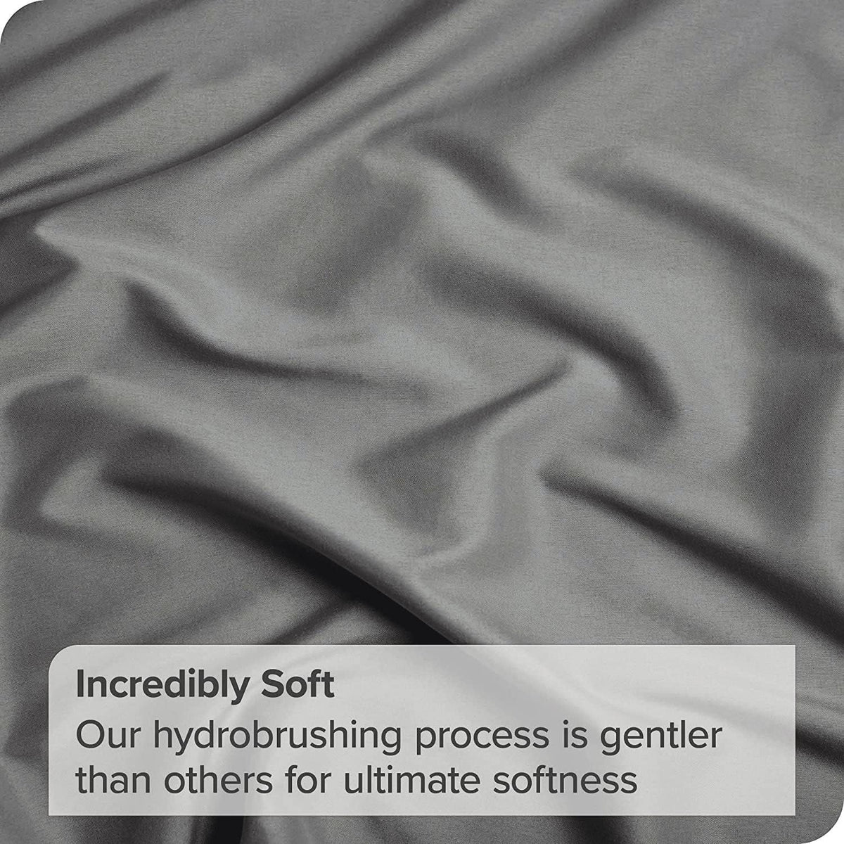 Elegant Comfort Premium Hotel Quality 1-Piece King Flat Sheet, Luxury and Softest 2000 Thread Count Bedding Flat Sheet(King,Grey)