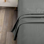 Elegant Comfort Premium Hotel Quality 1-Piece Queen Flat Sheet, Luxury and Softest 2000 Thread Count Bedding Flat Sheet(Queen,Grey)