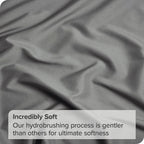 Elegant Comfort Premium Hotel Quality 1-Piece Single Flat Sheet, Luxury and Softest 2000 Thread Count Bedding Flat Sheet(Single,Grey)