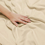 Elegant Comfort Premium Hotel Quality 1-Piece Single Flat Sheet, Luxury and Softest 2000 Thread Count Bedding Flat Sheet(Single,Cream White)