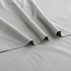 Elegant Comfort Premium Hotel Quality 1-Piece Single Flat Sheet, Luxury and Softest 2000 Thread Count Bedding Flat Sheet(Single,Silver-gray)