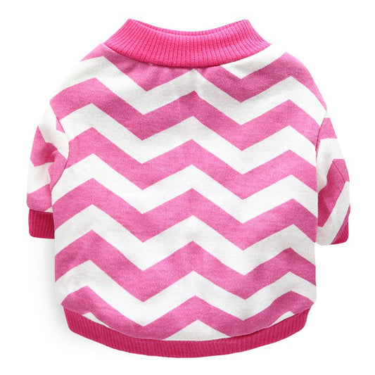 DROOLING DOG Pet Dog Cat Clothes Cotton T Shirt Pink (discounted)