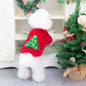 Dogbaby Dog Clothes Fleece Small Breed Christmas Tree 21 Christmas tree fleece-Red L
