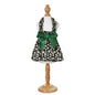 Leisure Darling Pet Dog Dress Cotton Princess Style Navy blue 10/S