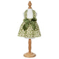 Leisure Darling Pet Dog Dress Cotton Princess Style Green 10/S