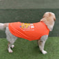 Pet Vest Lai Chong Duo Summer Polyester Orange XL size (about 14kg)