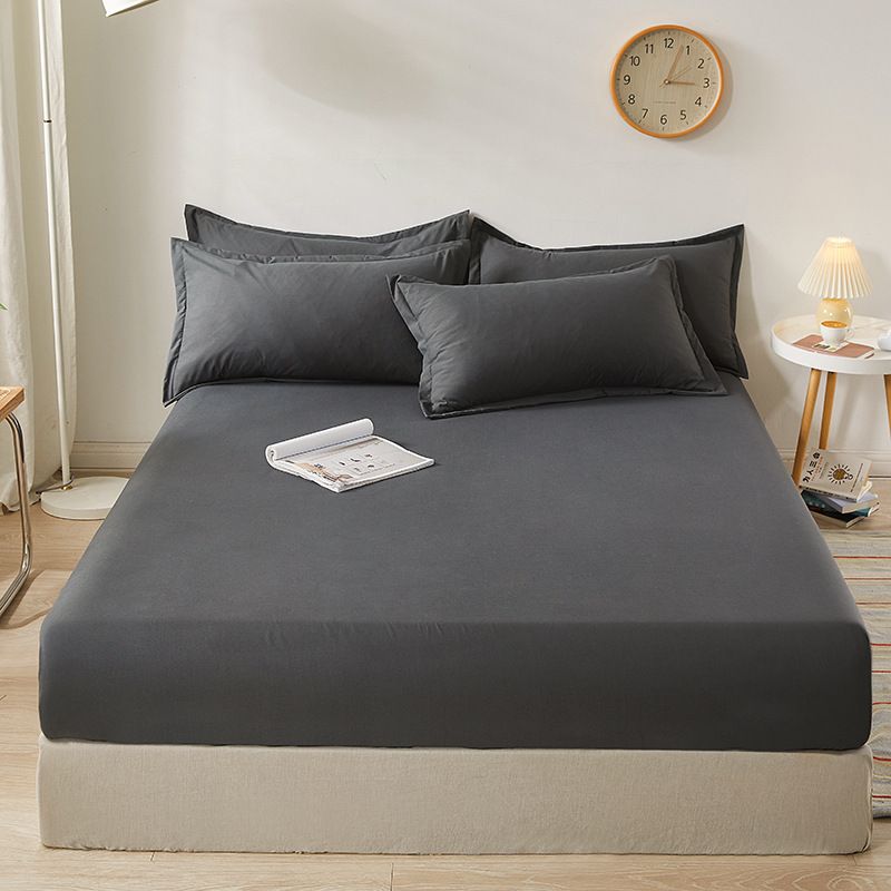 Pure Cotton Mattress Cover Non Slip Bed Sheet Bean paste 180*200cm thin mattress