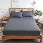 Yuan sheng Cotton Mattress Cover Fitted Style Dark gray 100*200cm thin mattress