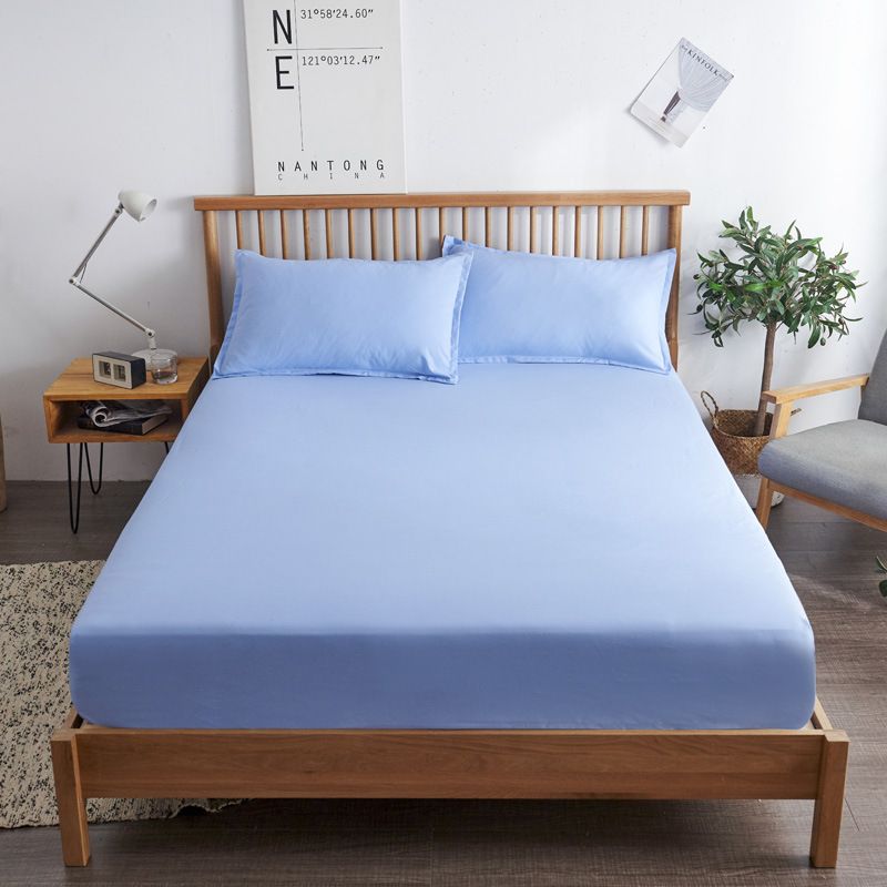 Yuan sheng Cotton Mattress Cover Fitted Style Blue 180*200cm thin mattress