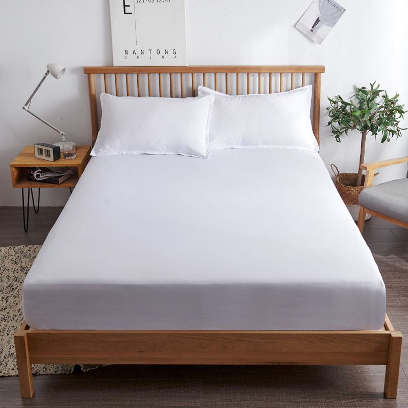 Pure Cotton Mattress Cover 90x200cm Thin White 180*200cm standard