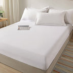 Pure Cotton Mattress Cover 90x200cm Thin Light gray 200*220cm thin mattress