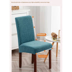 2 PCS Chair Covers for Dining Room Chair Covers Dining Chair Slipcovers Stretch Kitchen Chair Cover（teal blue）