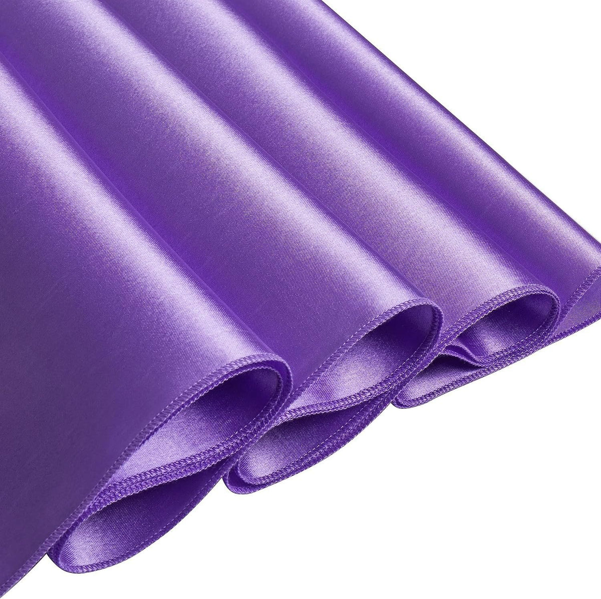Rectangular Satin Tablecloth - , Rectangle Shiny Satin Table Linens for Rectangular TablesParty Christmas Birthday Hotel Wedding Decoration Restaurant（152*213cm/60*84inch Purple）