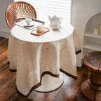 Tablecloth Tablecloth Rectangle Tablecloth Solid Elegant Home Table Decorative Table Cloth Wedding 140*160 cm