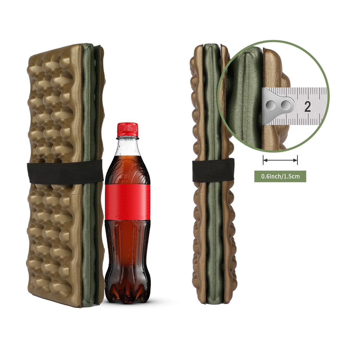 Stadium Seat Pad, Camping Foam Pad, Foldable Z Stadium Seat Cushion Insulated Sitting Pad for Camping Backpacking Stadium Outdoor