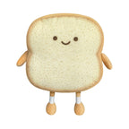 Toast bread pillow, bread shaped pillow, fun food, bread pillow, facial expressions, plush toast, sofa pillow