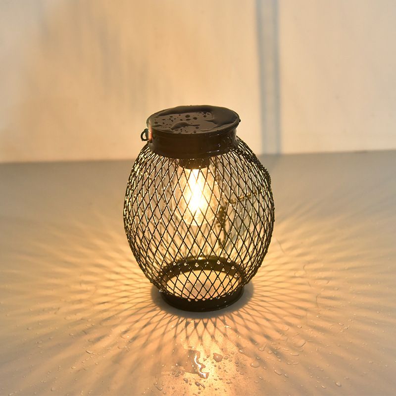Solar Lantern Outdoor, Upgraded Hanging Lights Outdoor Garden Metal Lanterns Decorative Lighting Powered Waterproof Tree for Yard