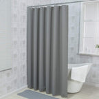 Shower Curtain 180x180cm,Heavy Duty Plastic Waterproof Bath Curtains Bathroom,Dhower Stall,Bath Tub, Gray,71 * 71 INCH