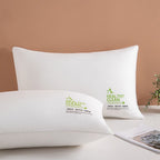 Soft & Comfortable Single Pillow | Breathable Polyester Pillow with High Elasticity | 65x40cm (25.5x15.7in) | Washable White Pillow for Enhanced Sleep Support