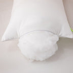 Soft & Comfortable Single Pillow | Breathable Polyester Pillow with High Elasticity | 65x40cm (25.5x15.7in) | Washable White Pillow for Enhanced Sleep Support