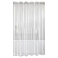 Clear Plastic Shower Curtain Liner Waterproof with Magnets | Extra Large Heavy Duty Bathroom Shower Curtain Includes 12 Hooks