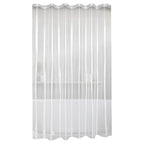 Clear Plastic Shower Curtain Liner Waterproof with Magnets | Extra Large Heavy Duty Bathroom Shower Curtain Includes 12 Hooks