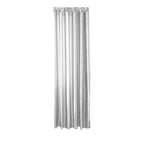 Satin Curtains for Living Room & Bedroom | Extra Large Window Panels 100x250cm | Polyester Sheer Drapes in White, Coffee, Sky Blue, Pink, Green | Decorative Window Screens for Home Decor