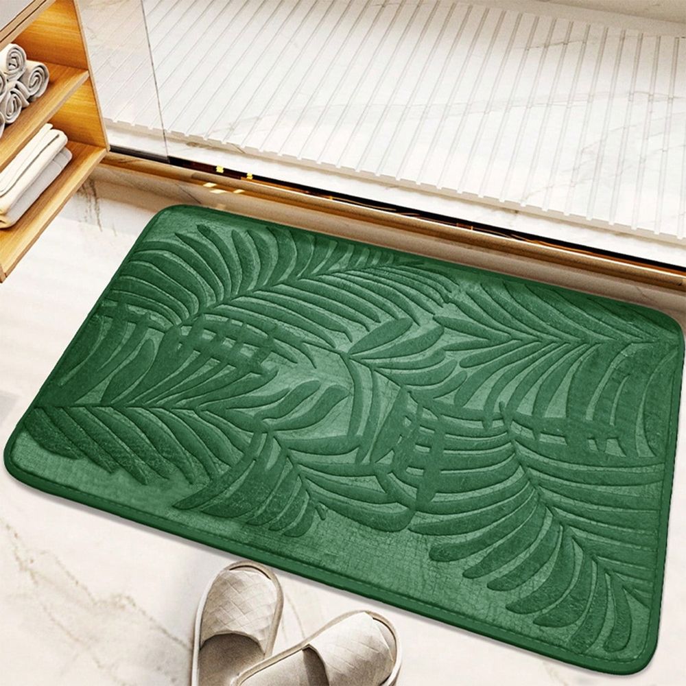 Bath Mat Rug, Non-Slip And Absorbent Bathroom Rugs, Comfortable Bath Carpet For Bathroom Floor, Tub And Shower, Machine Washable