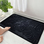 Memory Foam Bath Mat, Soft Absorbent Velvet Bathroom Mats, Ultra Soft Non-Slip and Absorbent Bathroom Rug, for Bathroom Floor, Tub and Shower
