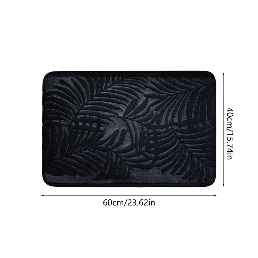Memory Foam Bath Mat, Soft Absorbent Velvet Bathroom Mats, Ultra Soft Non-Slip and Absorbent Bathroom Rug, for Bathroom Floor, Tub and Shower