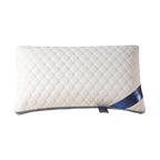 Standard Size Soft Bed Pillow, 17x27 Inch Sponge Fill for Sleeping Side Back Stomach, Ergonomic Support Pillow