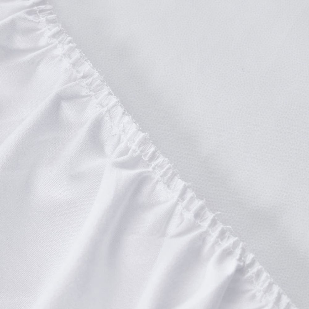 Waterproof Bed Sheet with Breathable Fabric, Queen Size 182x216cm Mattress Protector for Spill Protection, Easy Care Machine Washable Polyester Material
