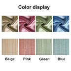 2pcs Blackout Curtains Double Layer Openwork Stars Curtain Nordic Style Romantic Decorative Window Voile Curtains(Pink)