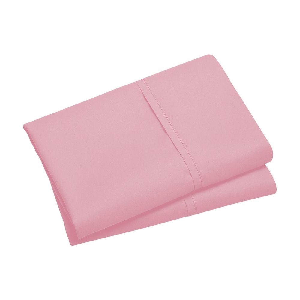 Pillow Cases 20x36 Set of 2 - Envelope Closure Pillow Covers - Soft Brushed Microfiber Polyester Fabric - Shrinkage & Fade Resistant Pillowcases for Sleeping - Standard Queen Size Pillow Protectors