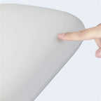 Memory Foam Nap Pillow 14x10 Inch Portable Travel Pillow Soft Neck  with Removable Washable Cover for Camping Office Car Bedroom Home