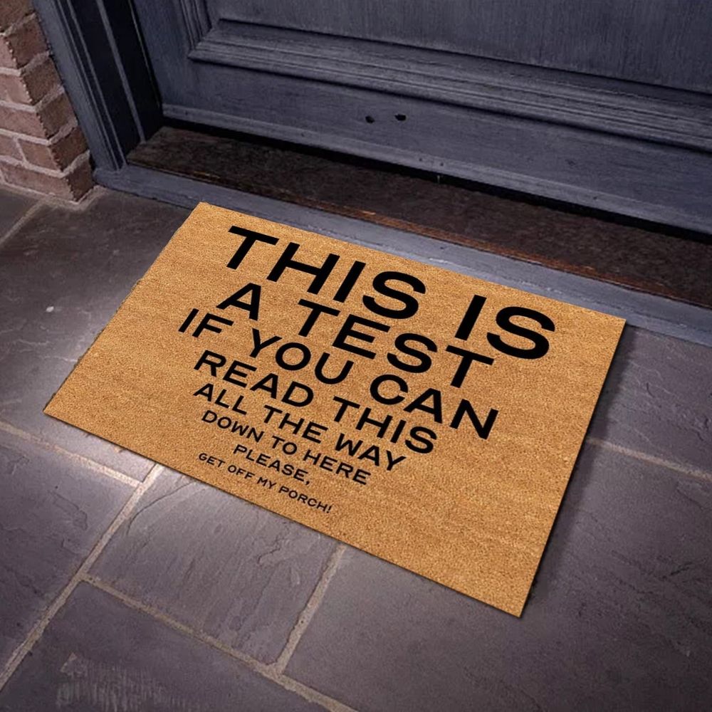 1X Floor Mat Doormat Welcome Mats for Front Door Mat Non Slip Mats Indoor Decor Bathroom Mat Entrance Rug Carpet
