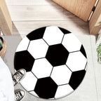 1 Round Chair Mat Round Football Basketball Computer Chair Cushion Office Chair Mat Door Mats Cushion