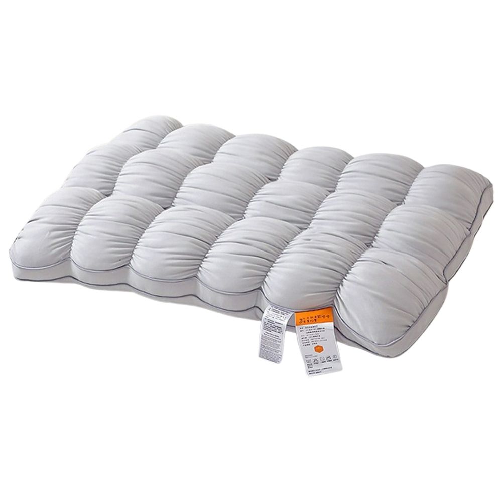 Pineapple Pillow, Cloud Bread Pillow Insert, 29x19x6.3 Inch Height Thick Support Bed Pillow, Fluffy Cloud Cushion, Ergonomic Neck Support Sleeping Pillow, Down Alternative Soft Pillow Core, Orange