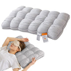 Pineapple Pillow, Cloud Bread Pillow Insert, 29x19x6.3 Inch Height Thick Support Bed Pillow, Fluffy Cloud Cushion, Ergonomic Neck Support Sleeping Pillow, Down Alternative Soft Pillow Core, Orange