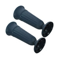 Set of 2 Dark Green Memorial Flower Vases 10x4.1x3.9in Durable PP for Cemetery Floral Arrangements