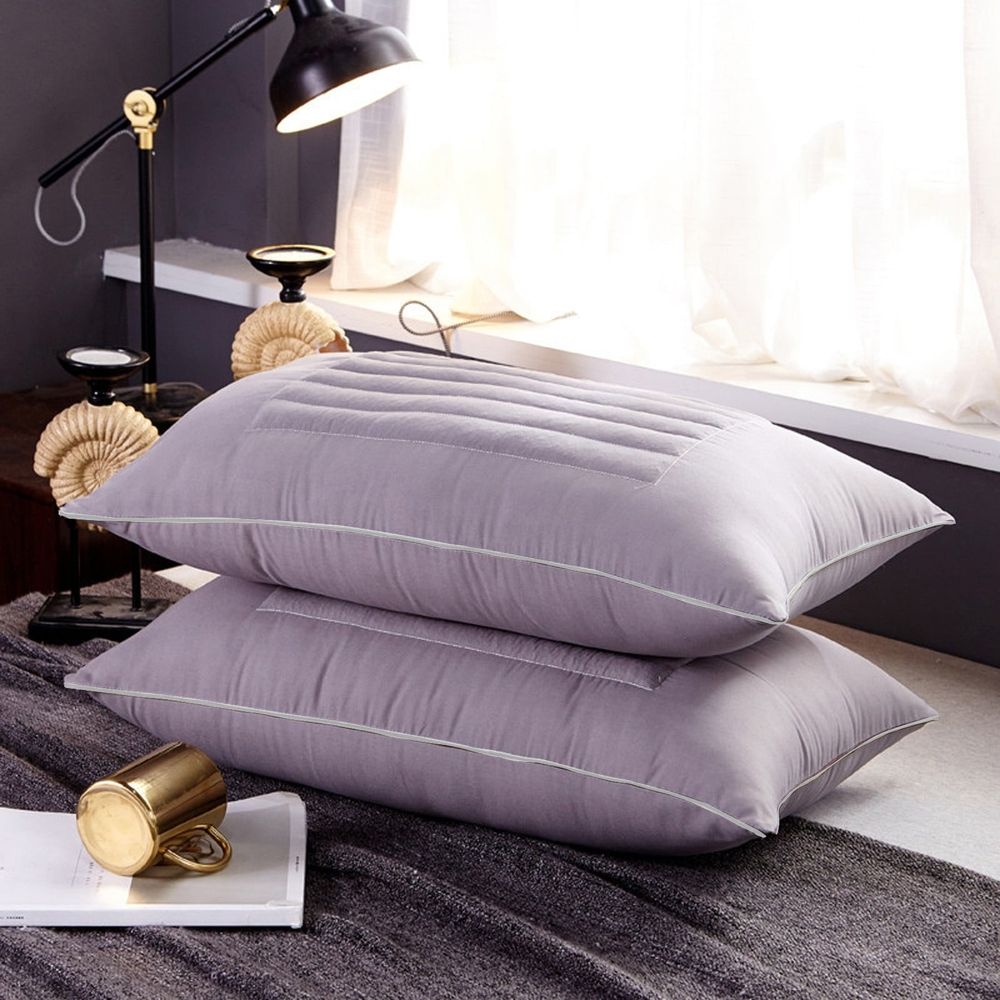 Pillows, Hotel Collection Bed Pillows, Soft & Fluffy Pillow, Hotel Quality, for Back, Stomach or Side Sleepers, Set of 1