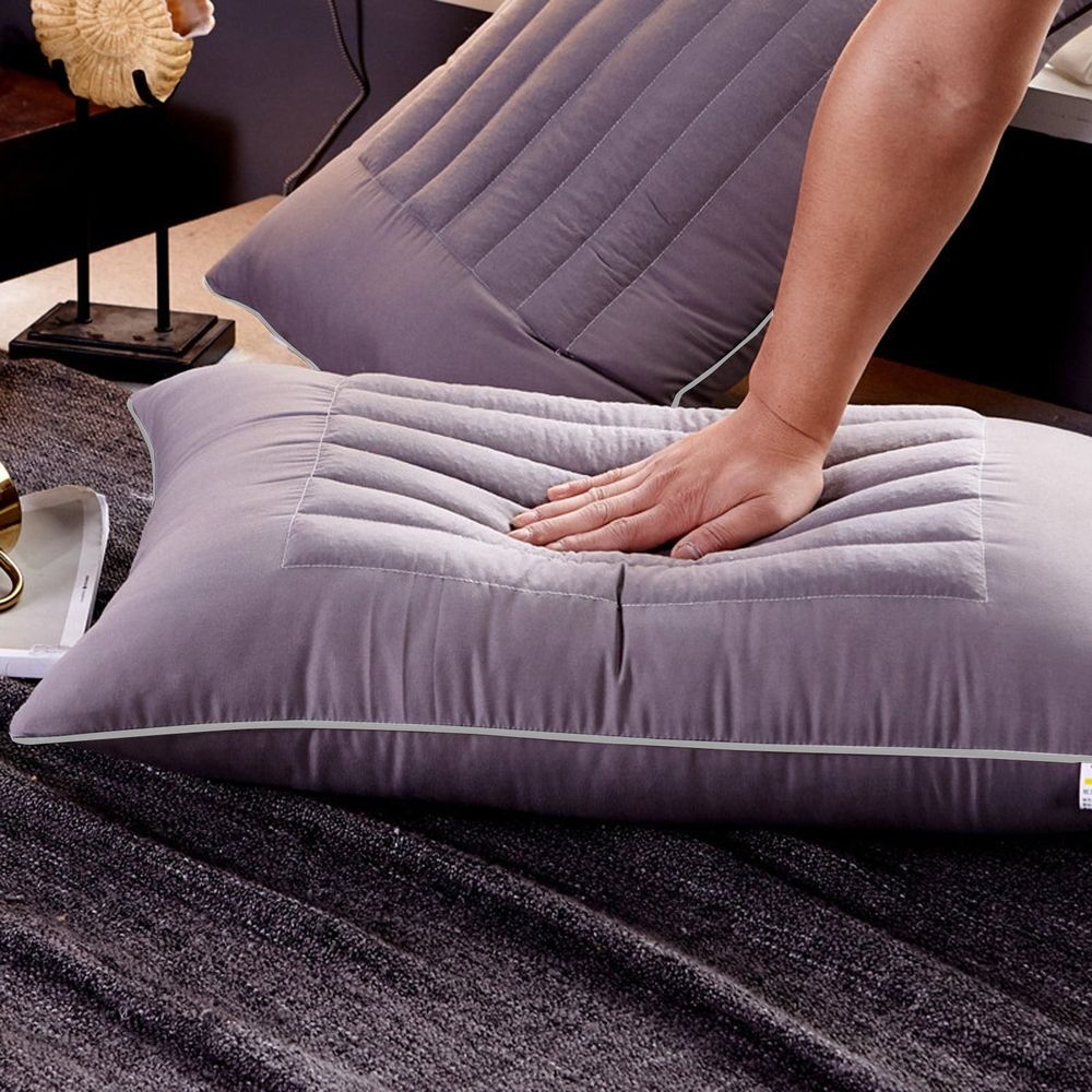 Pillows, Hotel Collection Bed Pillows, Soft & Fluffy Pillow, Hotel Quality, for Back, Stomach or Side Sleepers, Set of 1