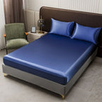 Fitted Sheet, Soft Deep Pocket Single Bottom Bed Sheets Sold Separately, No More Slipping Off, Wrinkle Free, Fully Elasticized