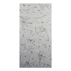 Window film, privacy window film, PVC adhesive film, decorative glass film, 45x200cm clear, for living room kitchen bedroom