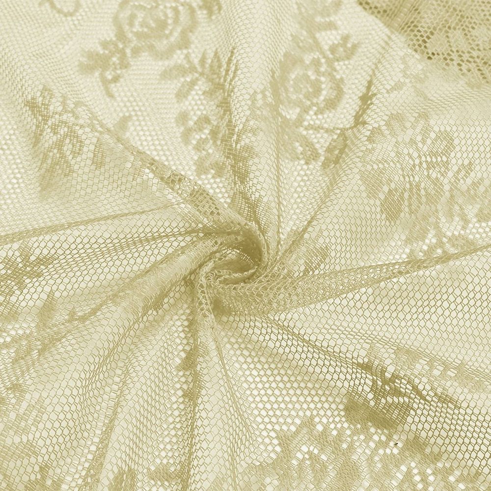 100cm Wide X 250cm Long French Lace Window Curtain Semi Lace Curtain And Through Bar Curtain Dark Window Curtains Shower Curtain And Liner Set Window Privacy Curtain Out Curtains for Window Terrazzo